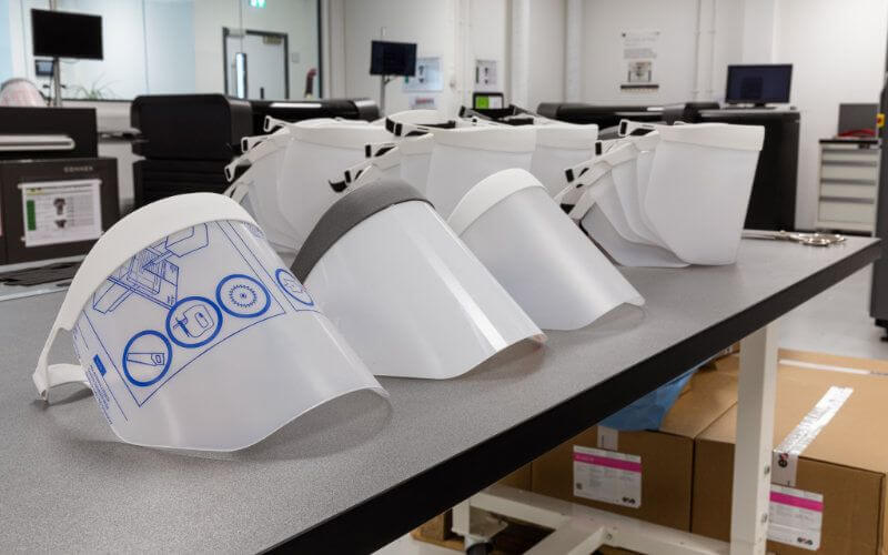 Moroccan University Produces 3D-Printed Face Shields for COVID-19 Medical Staff