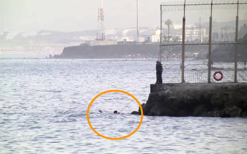 Moroccan Woman Swims to Freedom from Spanish Enclave Amid Border Closure