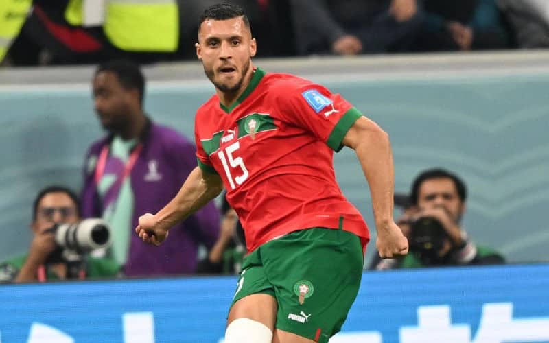 Moroccan World Cup Star Amallah Sidelined by Belgian Club Amid Transfer Dispute