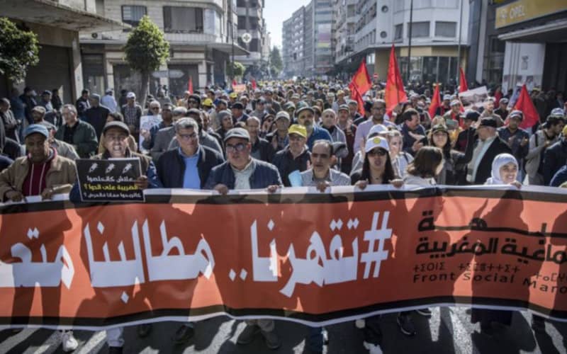 Moroccans Protest Soaring Fuel and Food Prices Amid Rising Poverty Rates