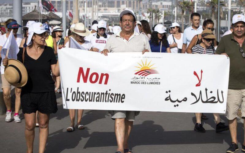 Moroccans Rally in Shorts to Protest Harassment of Foreign Volunteers