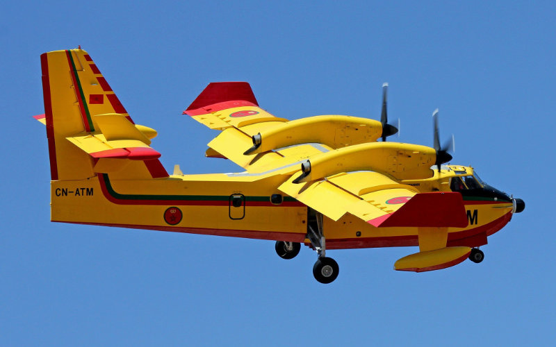 Morocco Bolsters Firefighting Fleet with New Canadair CL-415 Aircraft