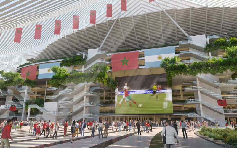 Morocco Builds World's Second-Largest Stadium for 2030 World Cup