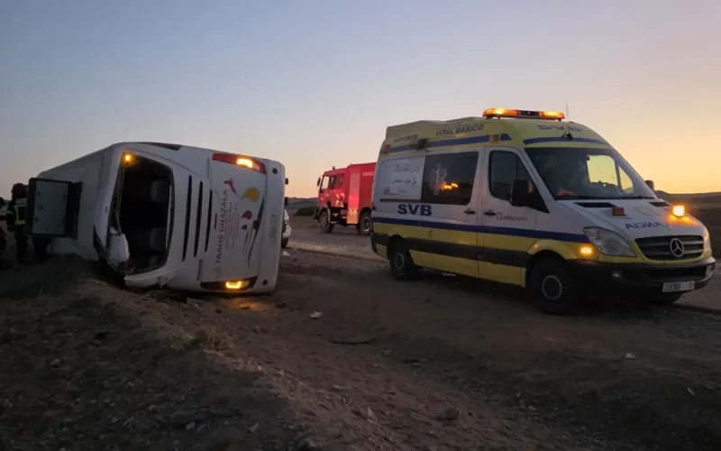 Morocco Bus Accident Guercif: 4 Dead, 30+ Injured
