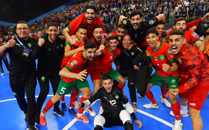 Morocco Clinches Third Straight African Futsal Championship with 5-1 Victory