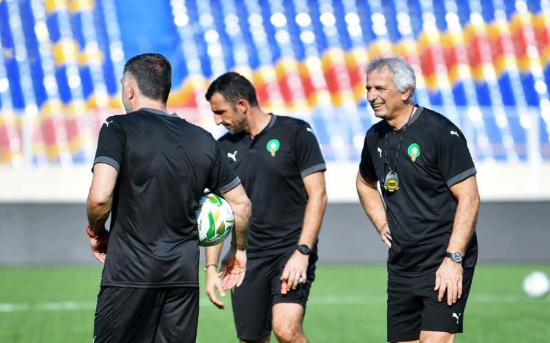 Morocco Coach Faces Dismissal Over Dispute with Star Players Ziyech and Mazraoui