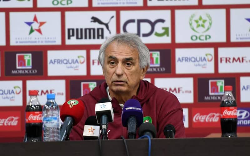 Morocco Coach Halilhodzic Sets Sights on 2022 World Cup Qualification