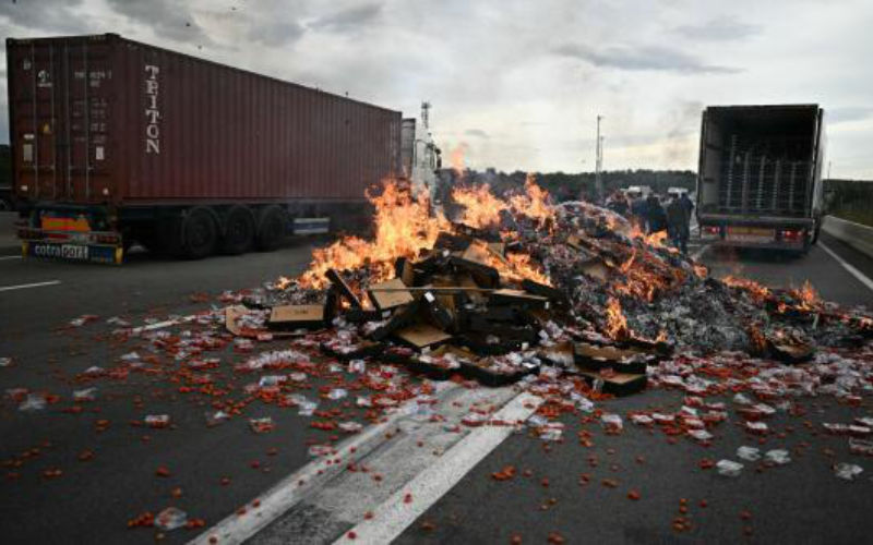Morocco Condemns EU Farmers' Attacks on Produce Trucks, Defends Trade Agreement