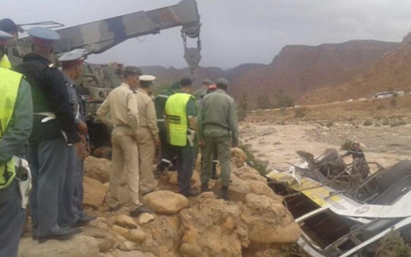 Morocco Dispatches Royal Delegation to Errachidia Bus Tragedy Site