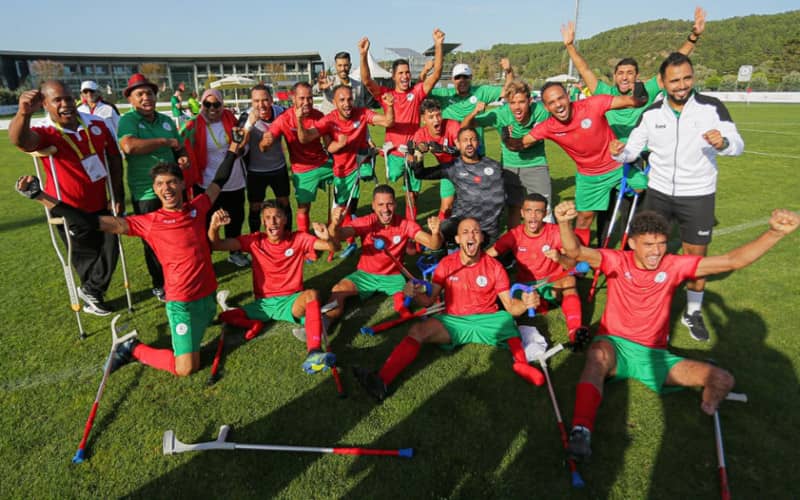 Morocco Dominates Ireland 6-0 in Amputee Football World Cup Debut
