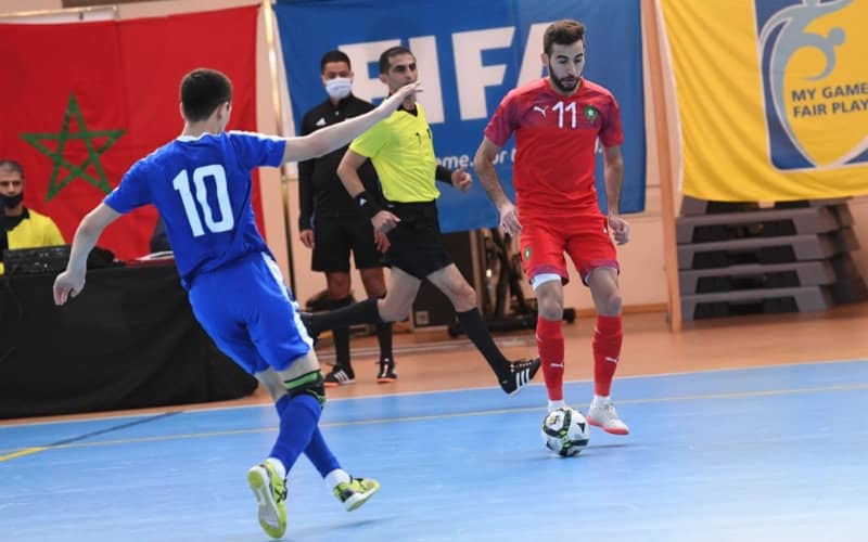 Morocco Edges Uzbekistan 5-3 in Futsal Friendly Match
