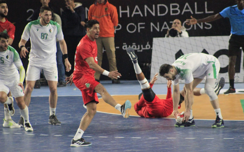 Morocco Falls to Algeria in African Handball Championship, Both Advance to Quarterfinals