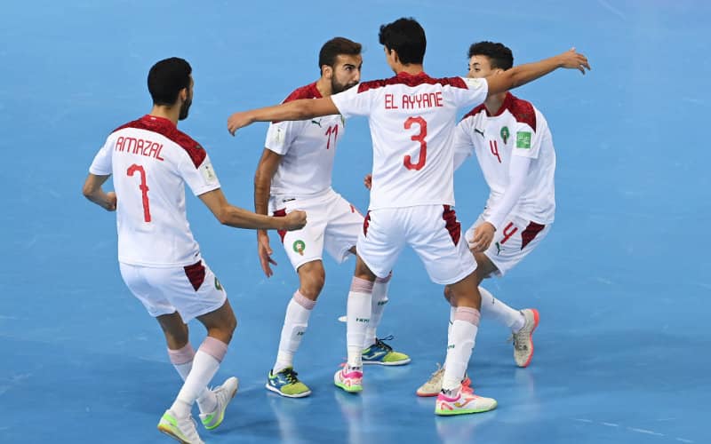 Morocco Futsal Team Eyes Semi-Final Bonus in World Cup Clash with Brazil