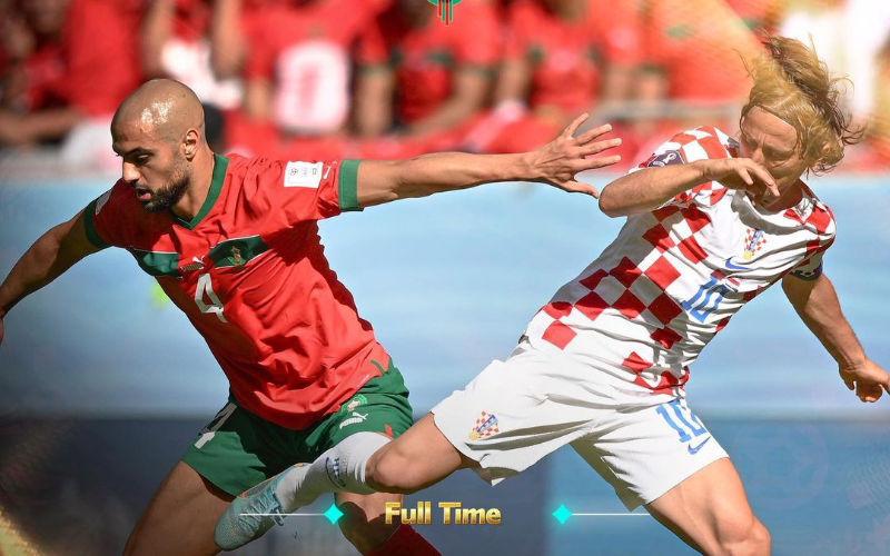 Morocco Holds World Cup Finalists Croatia to Goalless Draw in Qatar Opener