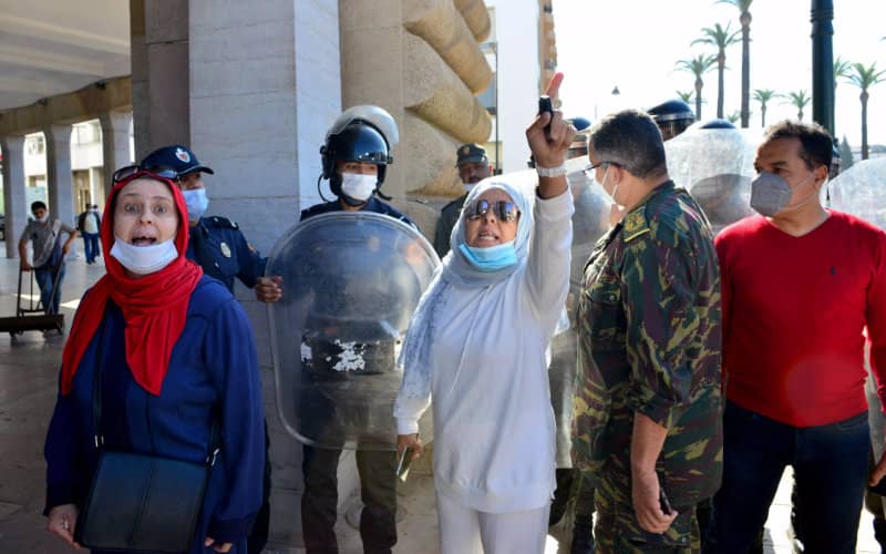 Morocco Imposes Vaccine Pass, Sparking Protests in Rabat