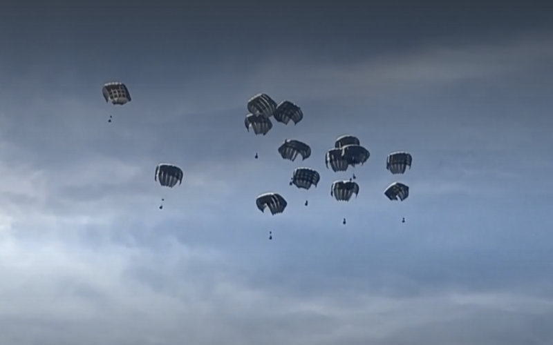 Morocco Joins International Effort to Airdrop Aid to Gaza