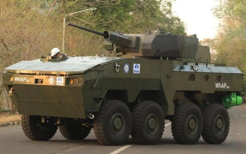 Morocco Partners with India's Tata to Produce WhAP Combat Vehicles Locally