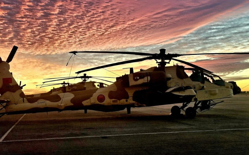 Morocco Receives First of $4.25 Billion AH-64E Apache Helicopter Order