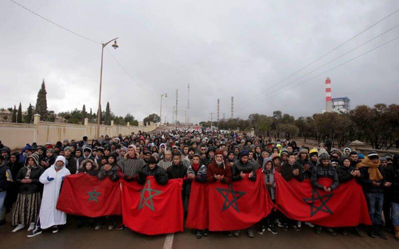 Morocco Sentences 17 Protesters to Prison in Jerada Unrest Crackdown