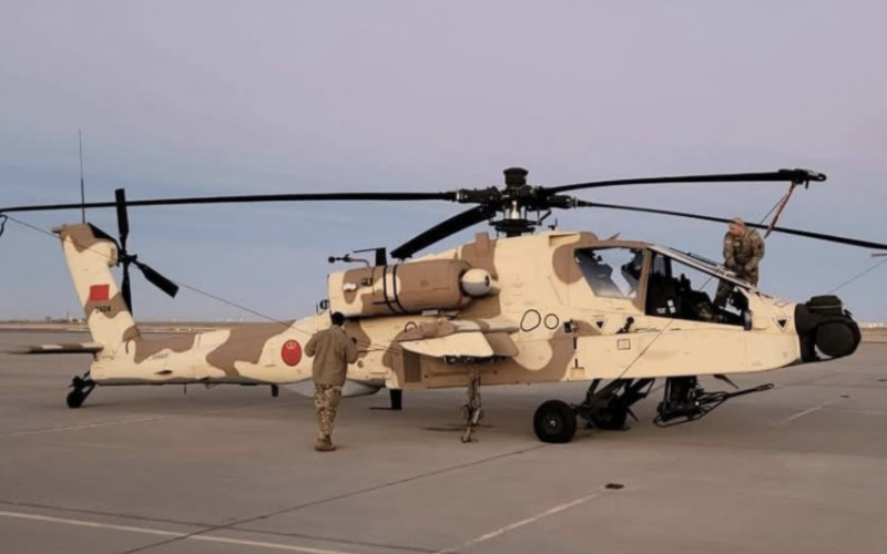 Morocco Set to Receive First of 24 Advanced Apache Helicopters from US