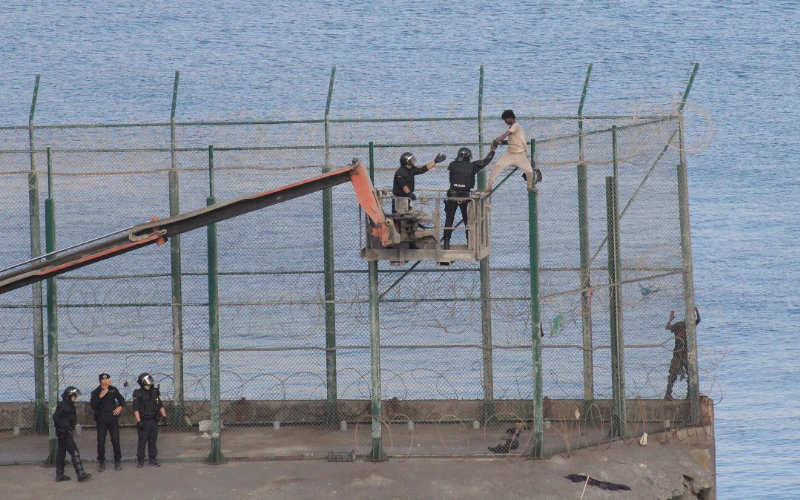 Morocco Tightens Security at Ceuta Border Amid Social Media Migration Calls