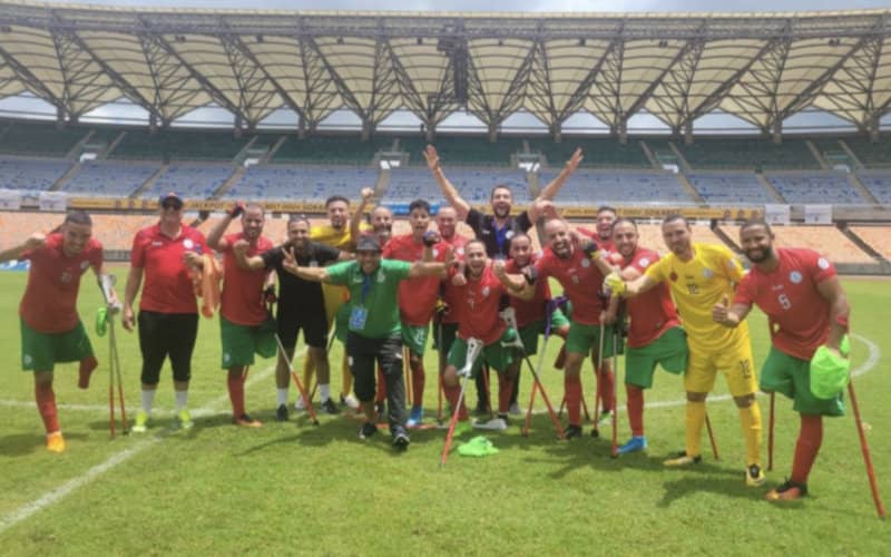 Morocco Triumphs 3-0 Over Italy in Amputee Football World Cup Classification Match