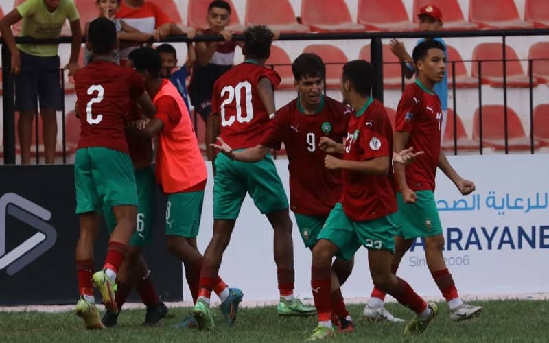 Morocco U17 Advances to Arab Cup Quarter-Finals with 1-0 Win Over Comoros