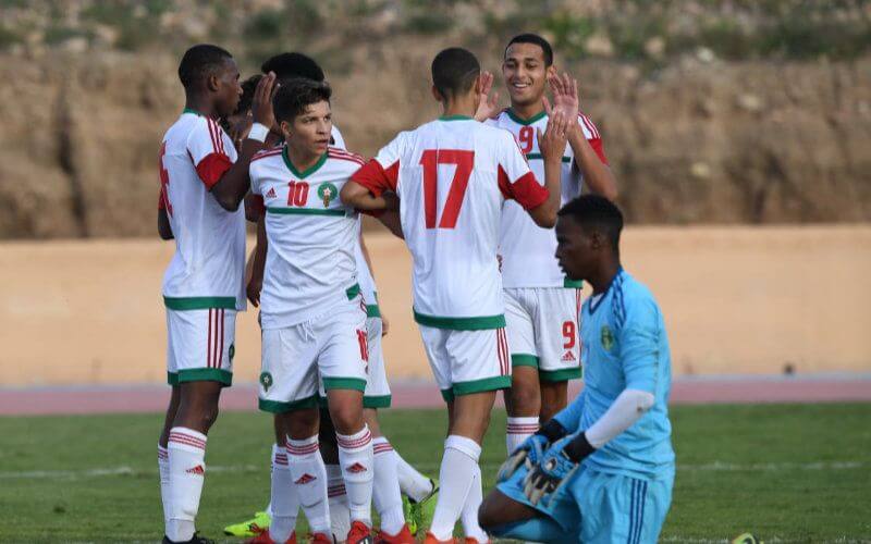 Morocco U17 Soccer Team Advances to UNAF Cup Final After 6-0 Win Over Mauritania