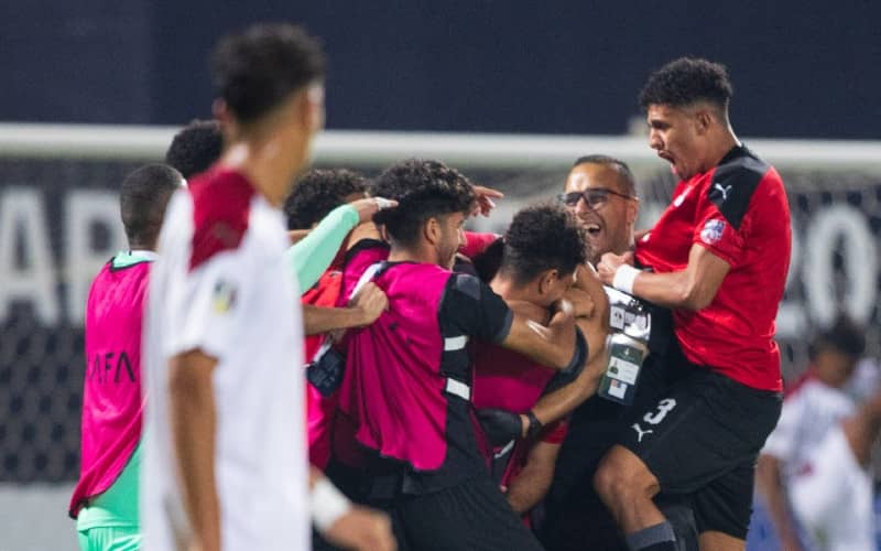 Morocco U20 Eliminated from Arab Cup After 2-1 Loss to Egypt