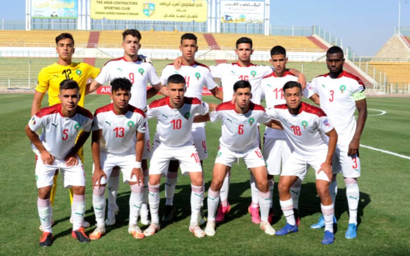 Morocco U20 Team Dominates Tajikistan 6-1 in Arab Cup Opener