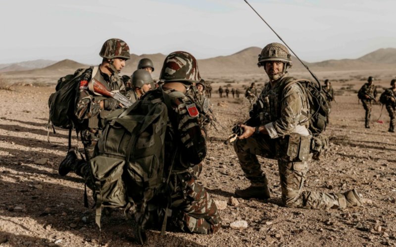 Morocco and UK Forge Desert Alliance: 'Jebel Sahara' Exercise Marks 25 Years of Military Cooperation