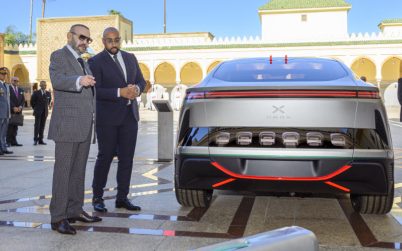 Morocco Unveils First Domestically Manufactured Car, Showcases Hydrogen Prototype