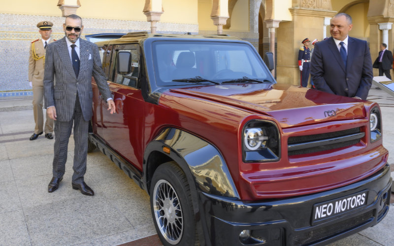 Morocco Unveils 'Neo': Affordable Locally-Designed Car with Unique Features