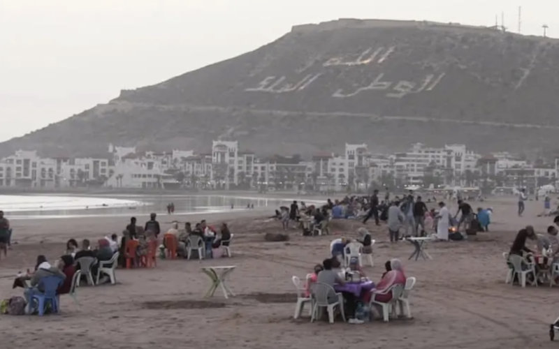 Morocco: "Wave" of waste after iftars on beaches