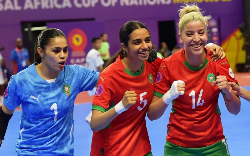 Morocco Women's Futsal Team Aims for Semi-Final Spot Against Cameroon in AFCON 2025