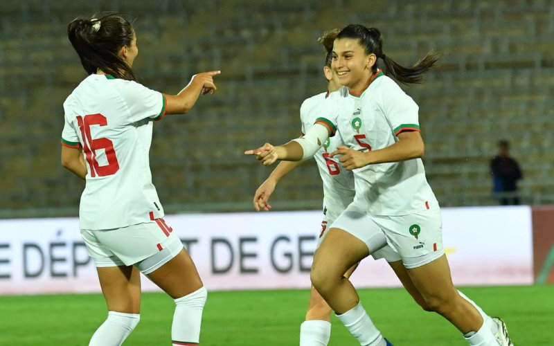Morocco Women's Team Edges Closer to Paris 2024 with 2-0 Win Over Namibia