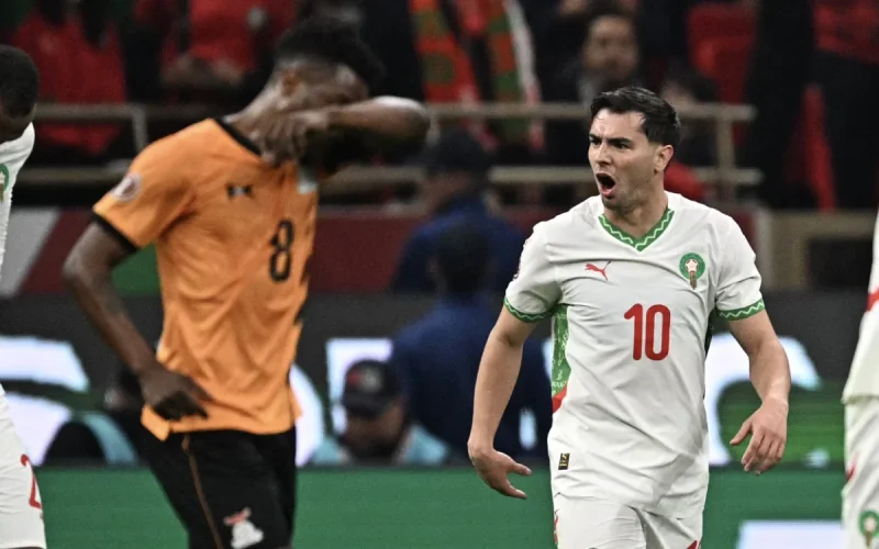 Morocco-Zambia (3-0): A display of strength and an acrobatic goal from El Kaabi for first place