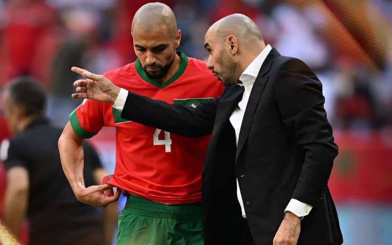 Morocco's Amrabat Explains Late Return in Croatia Match, Dismisses Speculation