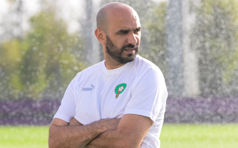 Morocco's Coach Regragui Revamps Squad with Olympic Talent for World Cup Push