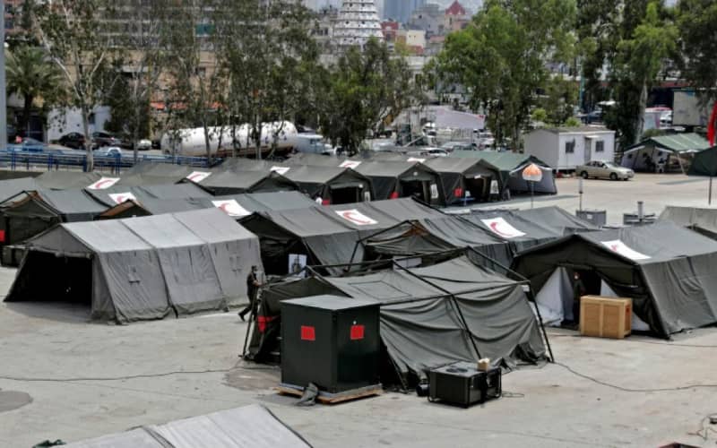 Morocco's Field Hospital in Beirut Treats Hundreds After Deadly Explosion