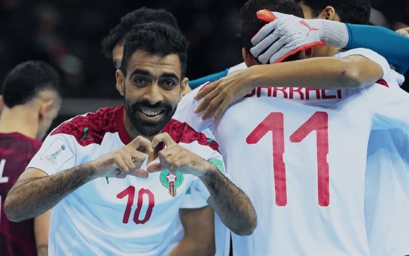 Morocco's Futsal Team Advances to World Cup Quarter-Finals, Set to Face Brazil