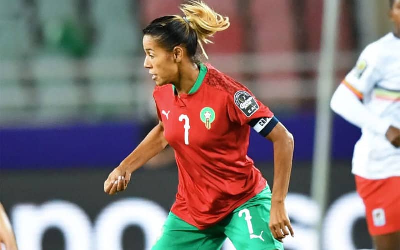 Morocco's Ghizlane Chebbak Named Best Player at 2022 Africa Cup of Nations