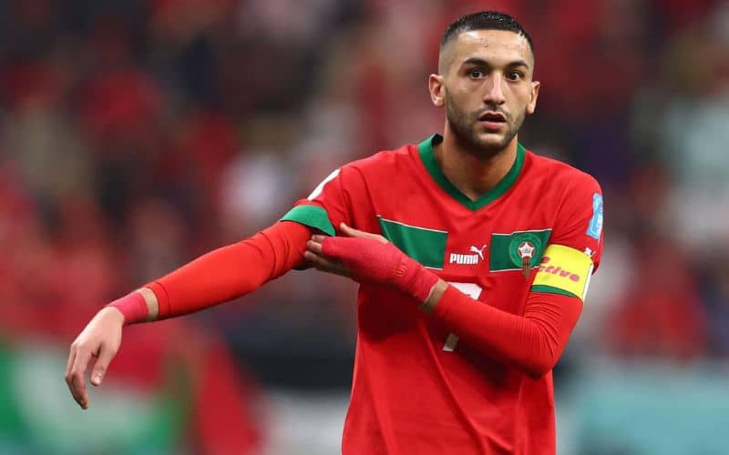 Morocco's Hakim Ziyech Donates World Cup Earnings to Charity