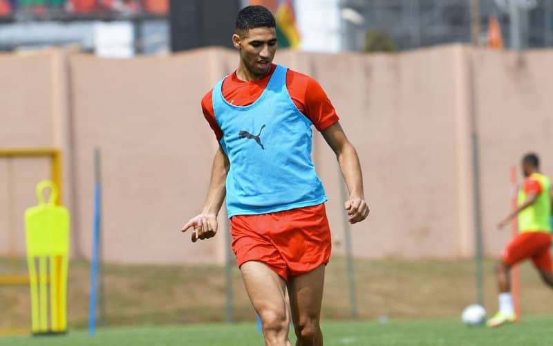 Morocco's Hakimi and Boufal Named to AFCON 2021 Group Stage Best XI