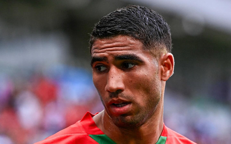 Morocco's Hakimi Leads Olympic Soccer Team to Historic Semi-Final Against Spain