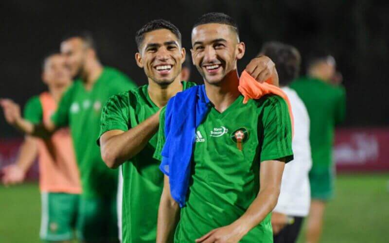 Morocco's Hakimi and Ziyech Nominated for African Player of the Year Award