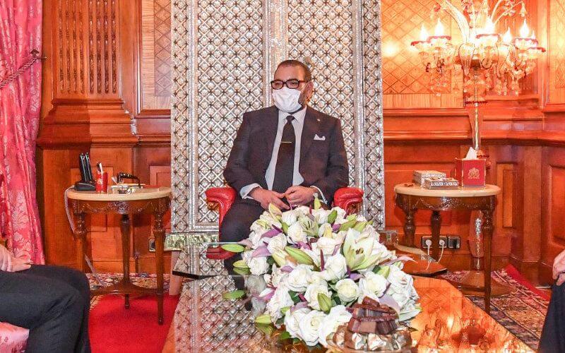 Morocco's King Mohammed VI Leads by Example, Wears Mask During Official Audience