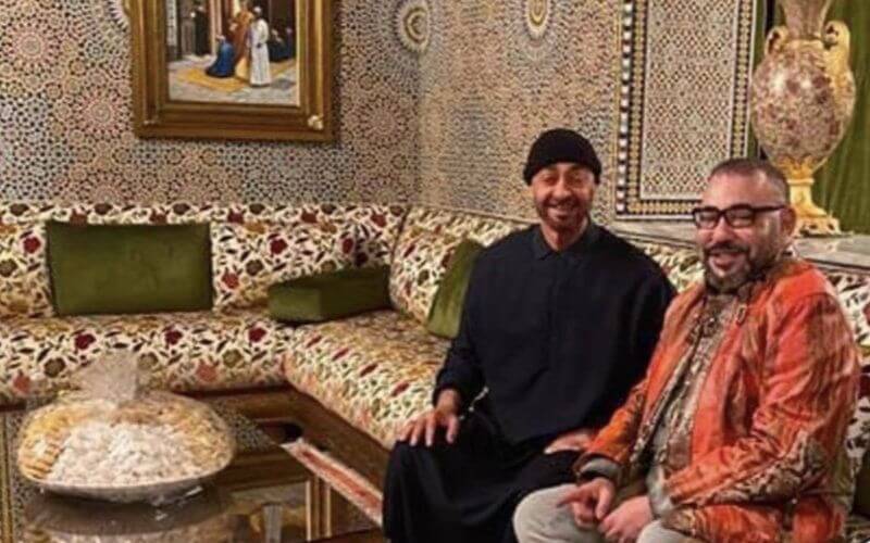 Morocco's King Mohammed VI Meets Abu Dhabi Crown Prince in Rabat