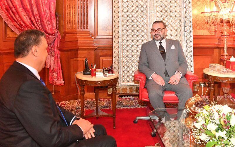 Morocco's King Mohammed VI Meets New PAM Party Leader Abdellatif Ouahbi