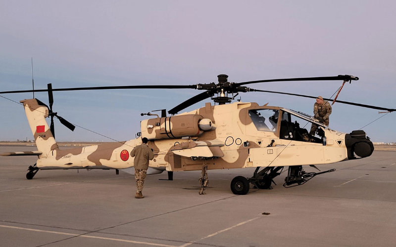 Morocco's Military Modernization: Apache Helicopters Bolster Defense Against Regional Threats